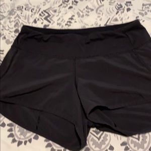 Lululemon Size2  Black Speed Shorts